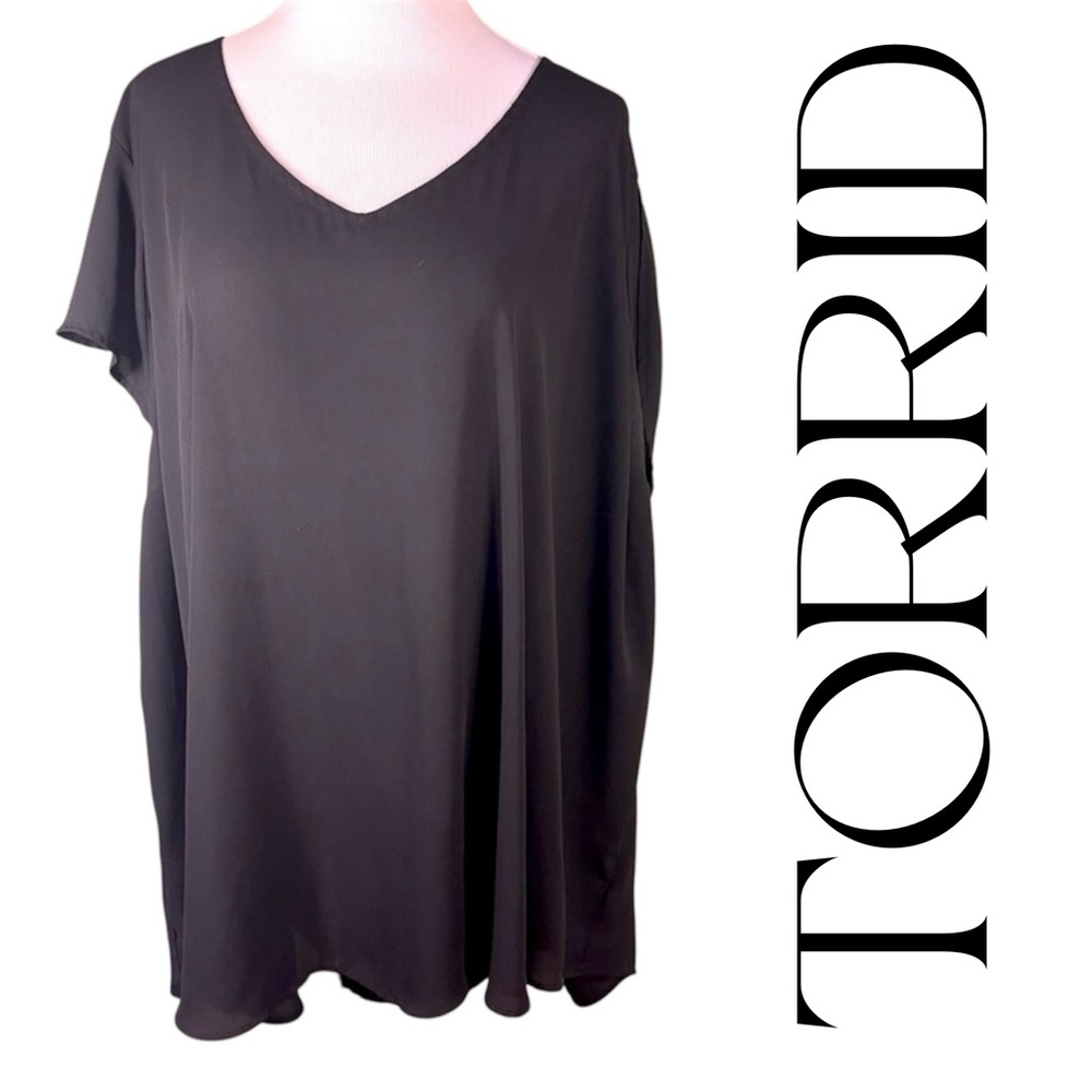 Torrid 5 gossamer blouse